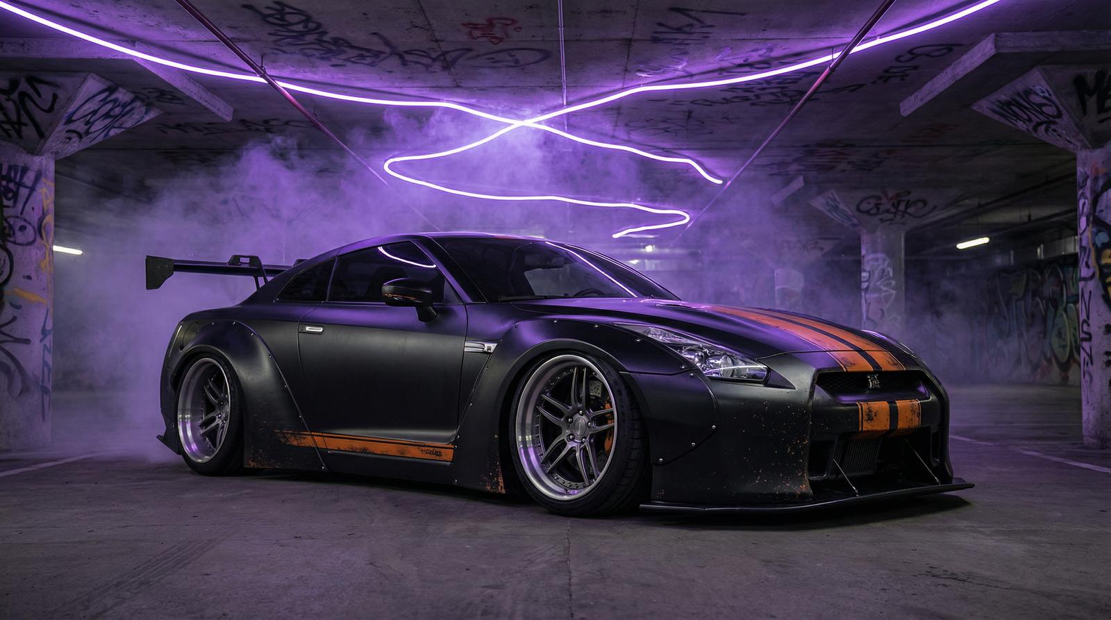 小马拉大车GT-R改装视频教程